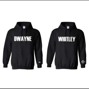 Iconic Black TV Couples Hoodie Set