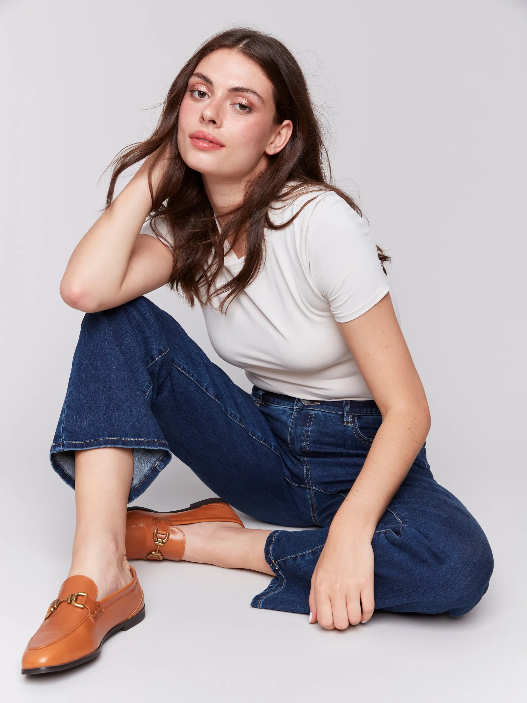 Indigo Charlotte Straight Leg Jeans