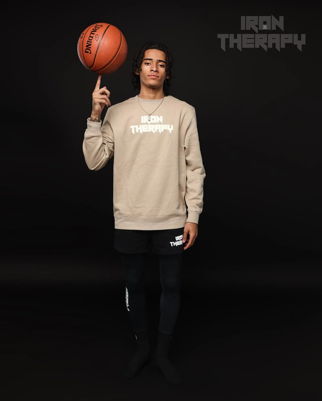 IRON THERAPY CREWNECK SWEATER
