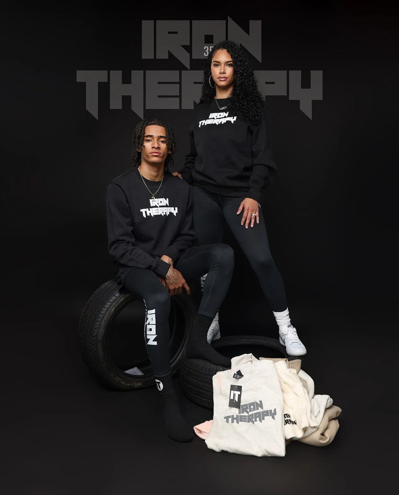 IRON THERAPY CREWNECK SWEATER