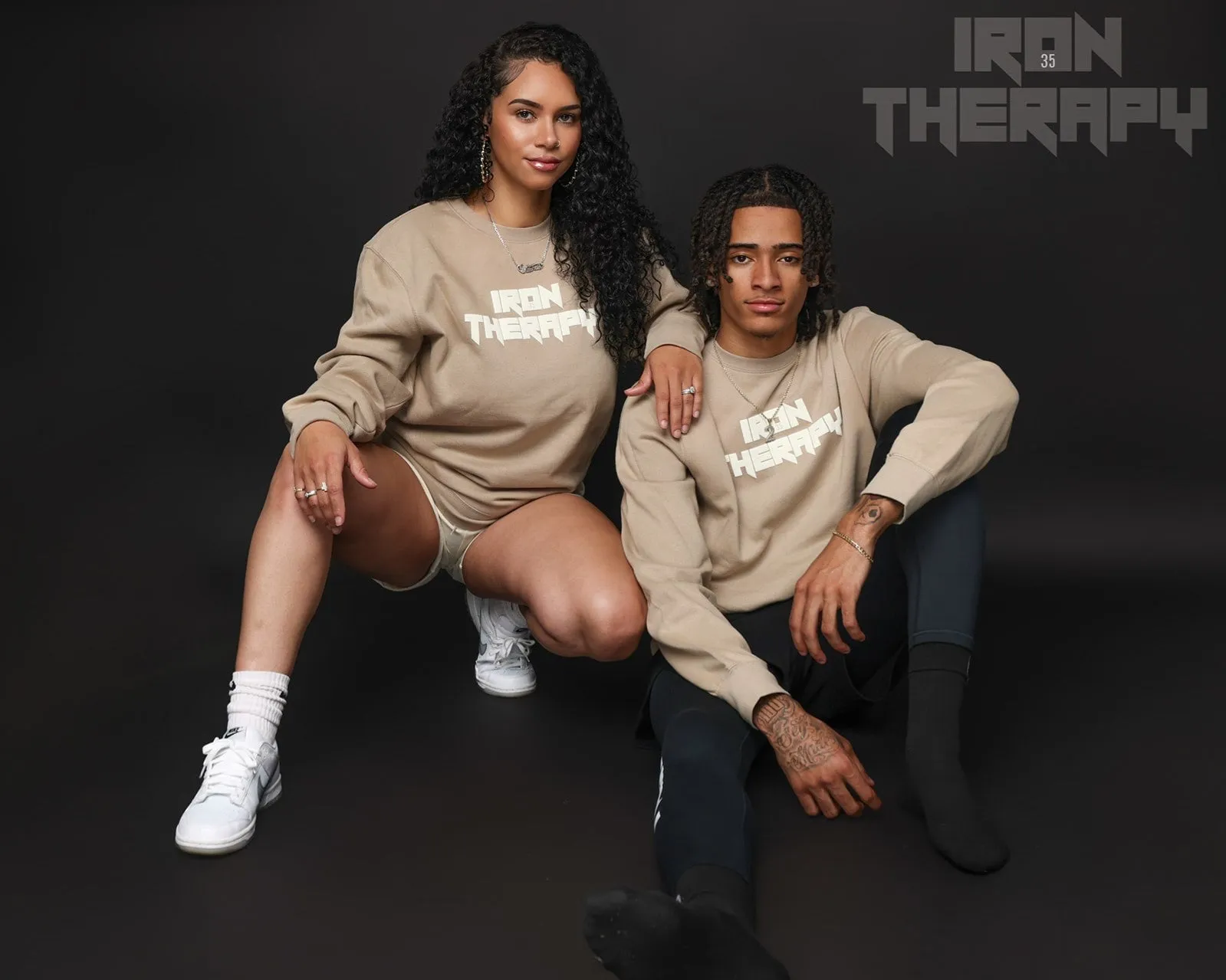 IRON THERAPY CREWNECK SWEATER