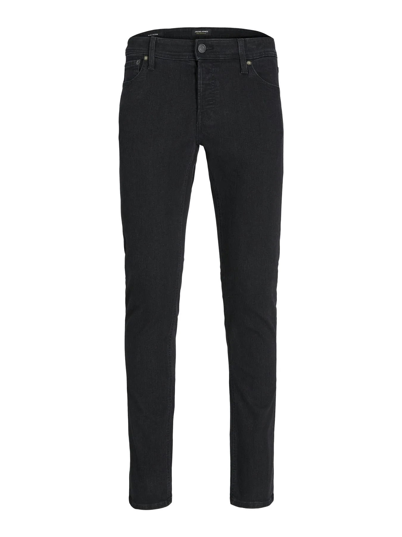 Jack & Jones Slim Fit Jeans For Men - JJIGLENN JJORIGINAL SQ 356 NOOS in Black Denim,, 27W-38W