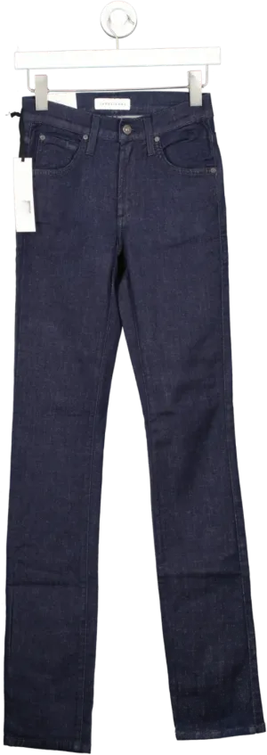 James Jeans Dark Blue High Rise Straight Leg  Jeans BNWT W24