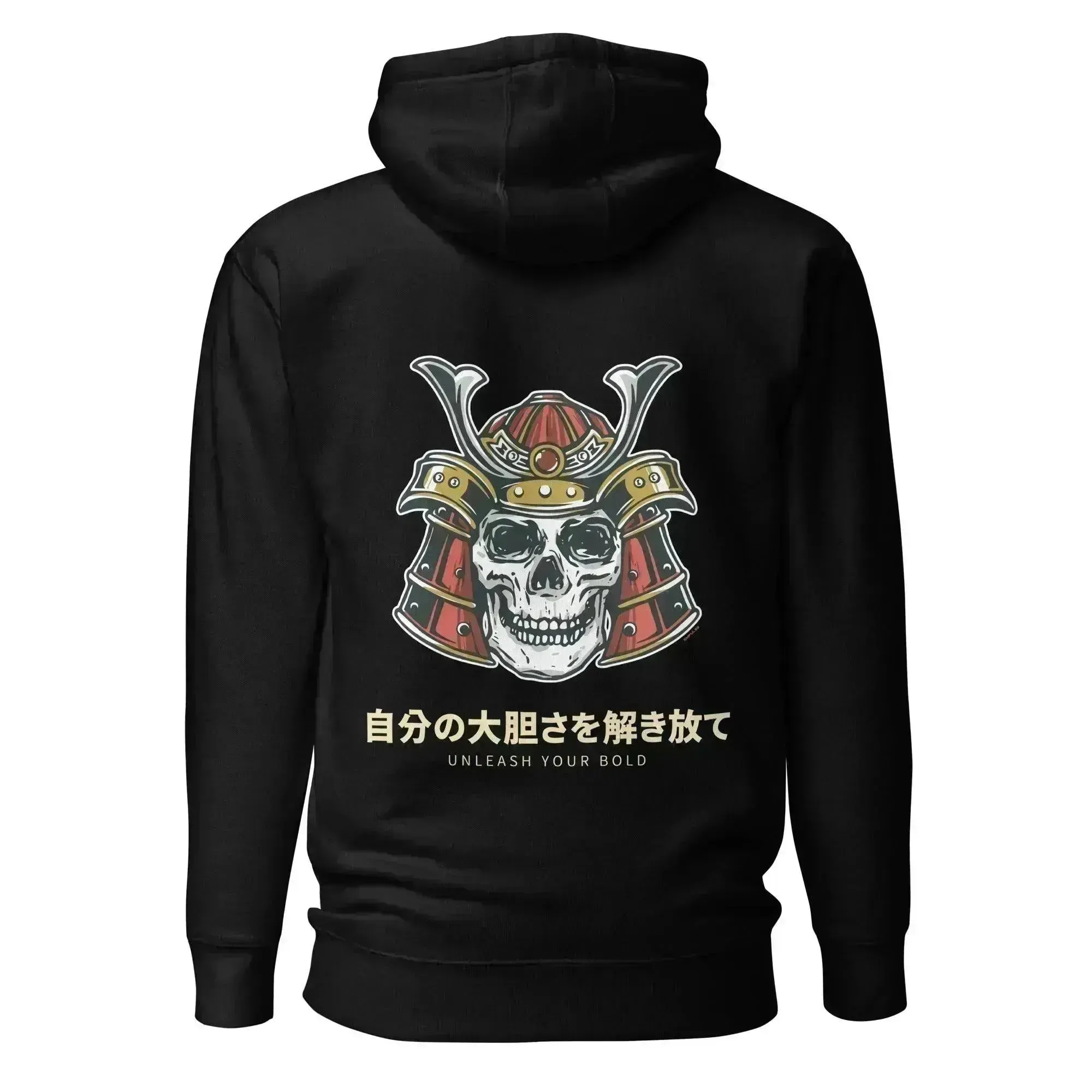Japanese Samurai Skull Hoodie