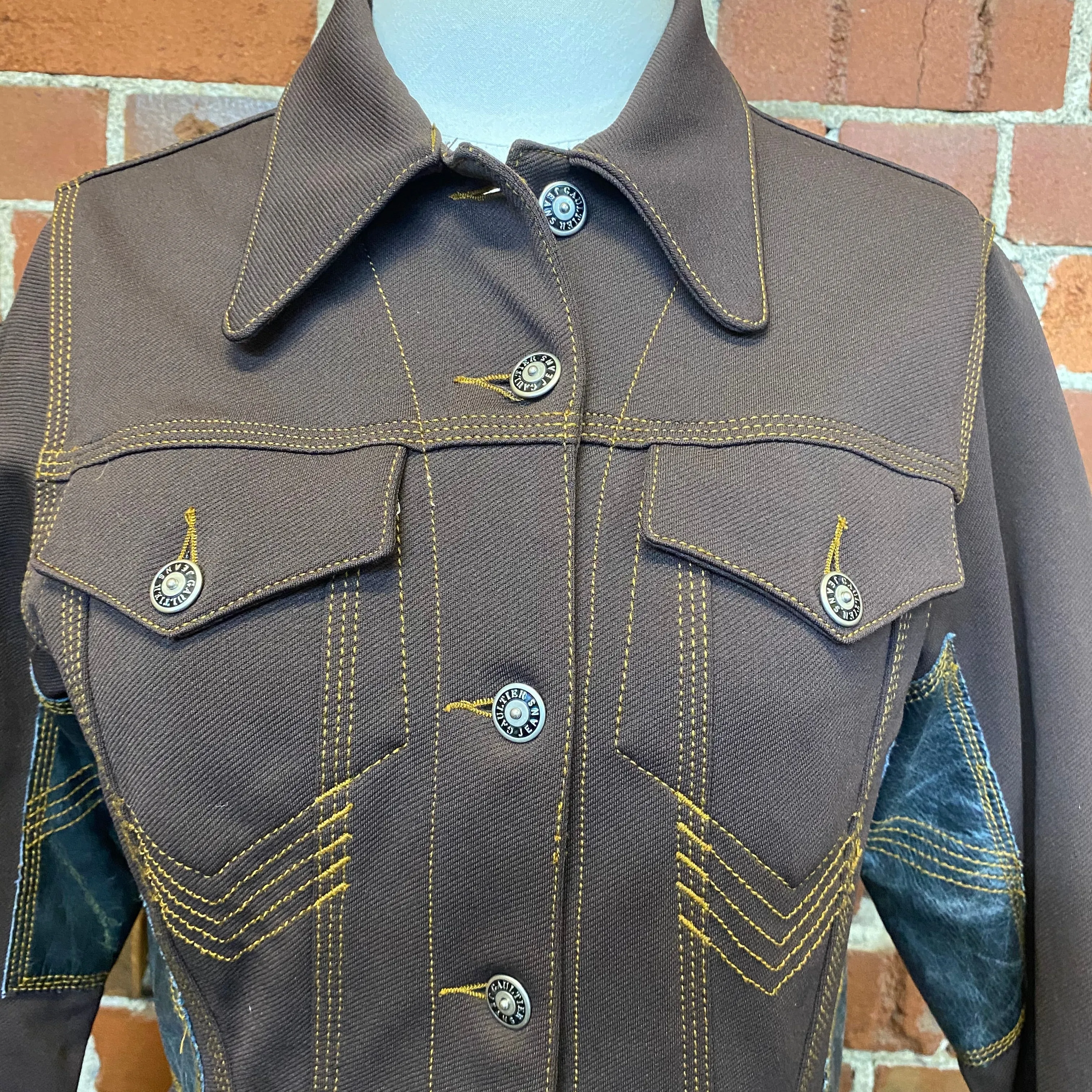 JEAN PAUL GAULTIER 1980's corset jacket