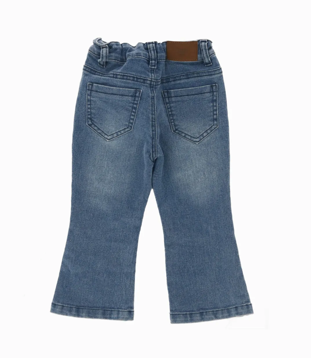 Jeans bebé niña con flores