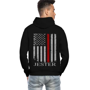 Jester Firefighter Gildan Heavy Blend Adult Hoodie