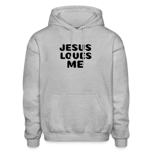 Jesus' love on a Gildan Heavy Blend Adult Hoodie
