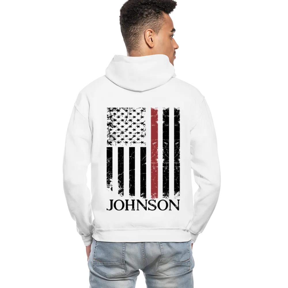 Johnson Firefighter Gildan Heavy Blend Adult Hoodie