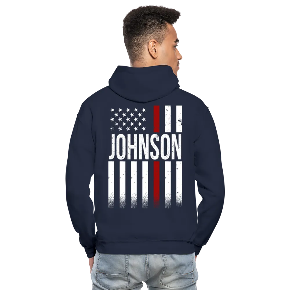 Johnson Firefighter Gildan Heavy Blend Adult Hoodie