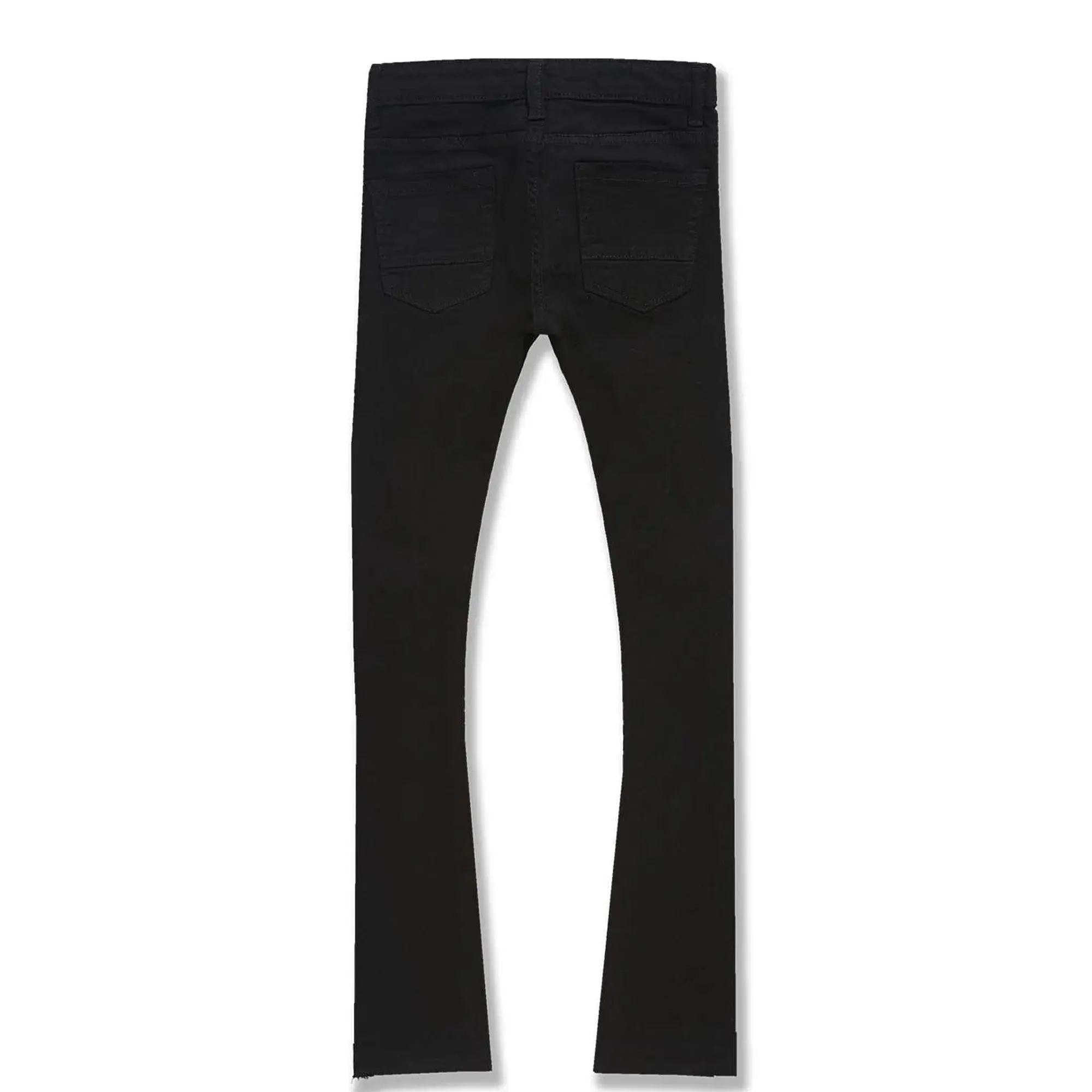 Jordan Craig Boys Stacked Clean Jeans (Jet Black)