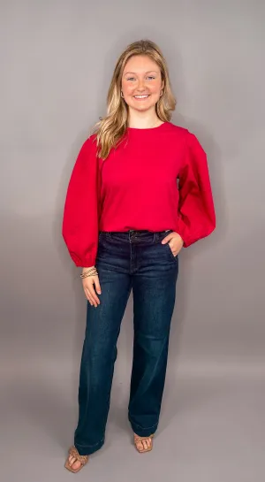 Judy Blue Clean Dark Wash Trouser Jeans