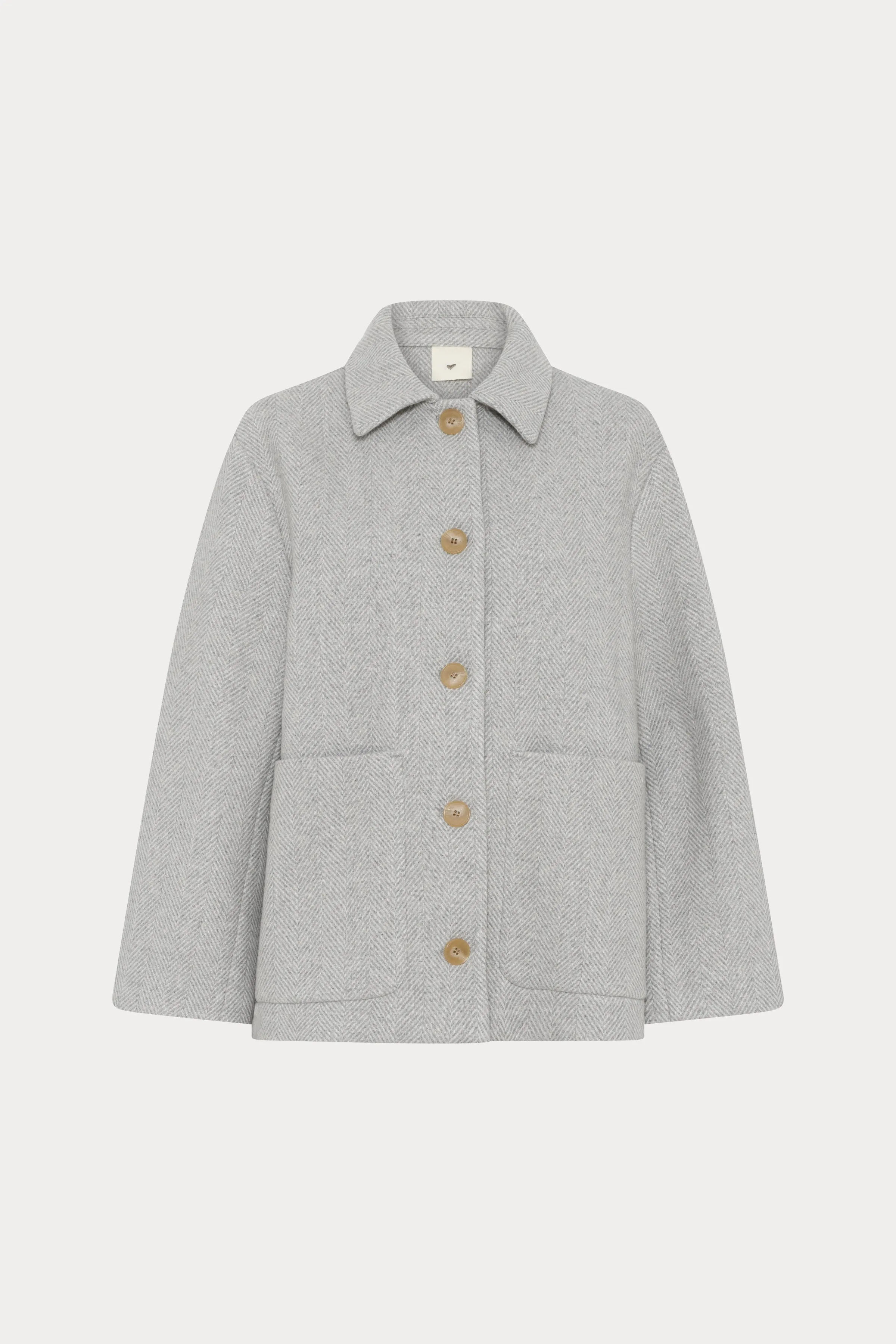 Julian jakke - Off white melange