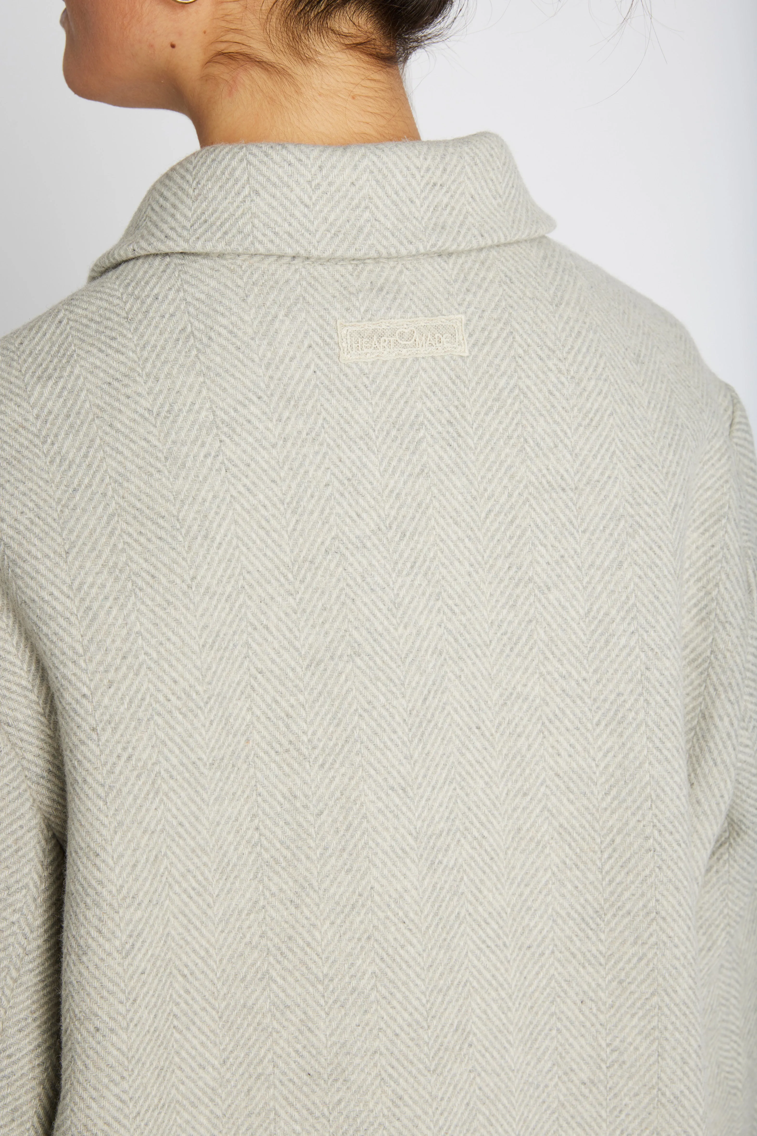 Julian jakke - Off white melange