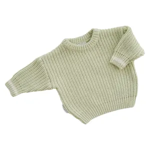 Jumper Super Chunky Lime