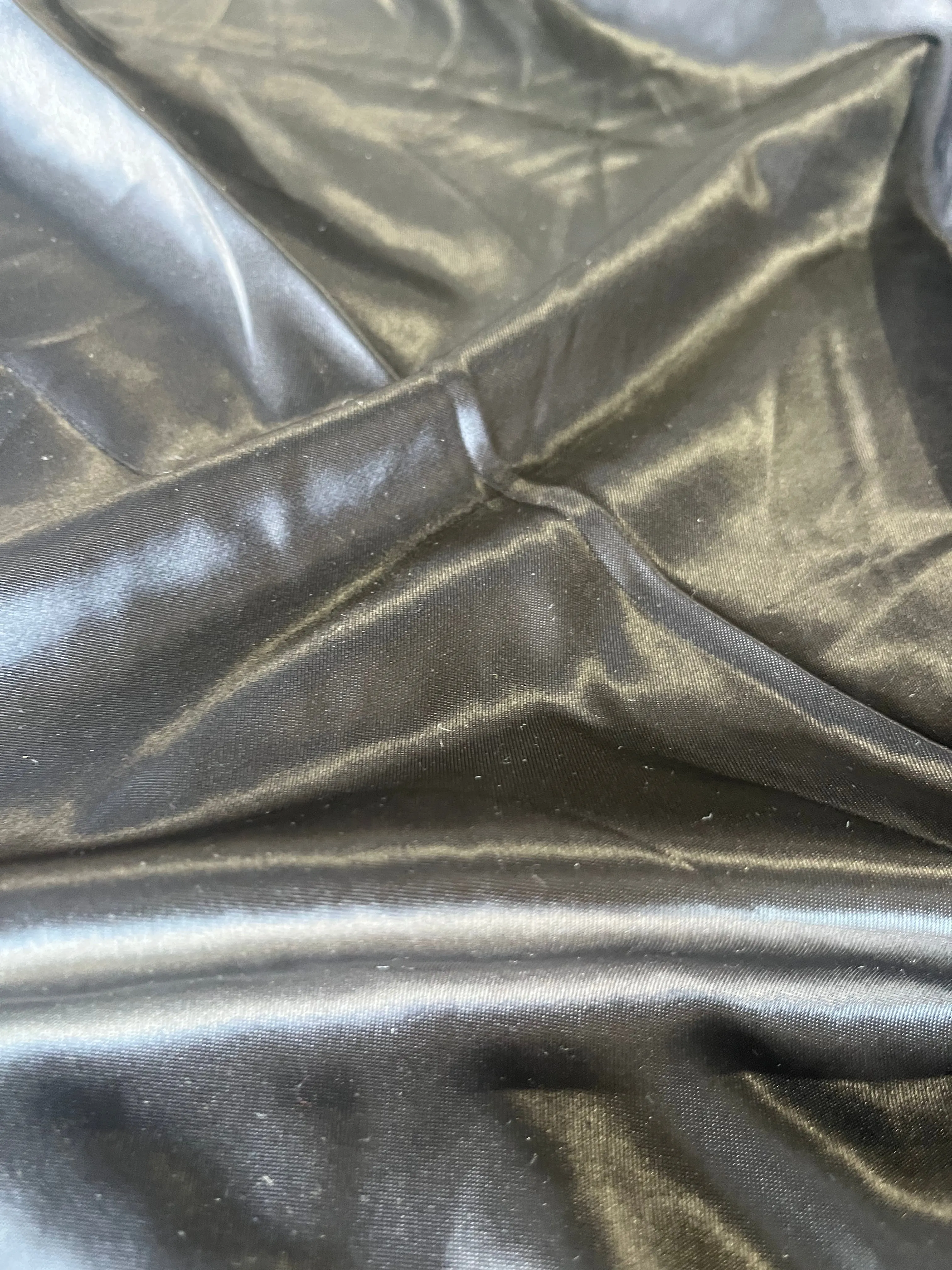 Just In Case 018 Heavy satin stretch black