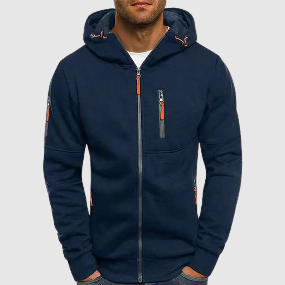 Kaiser | Warm hoodie with zipper