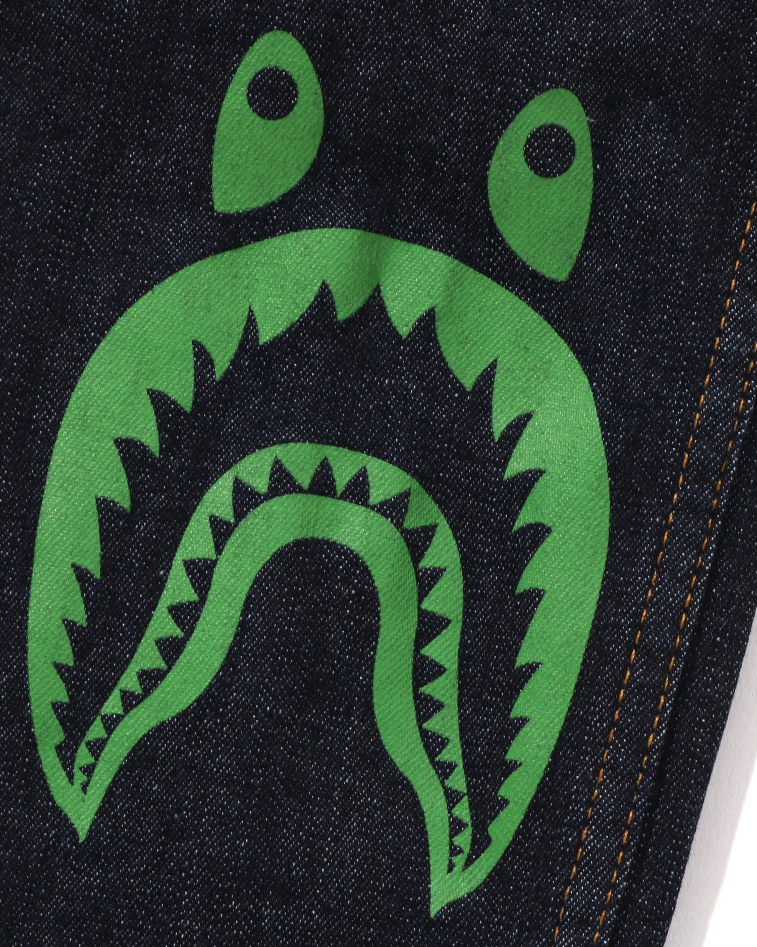 Kids Side Shark 10 Oz Stretch Denim Jacket