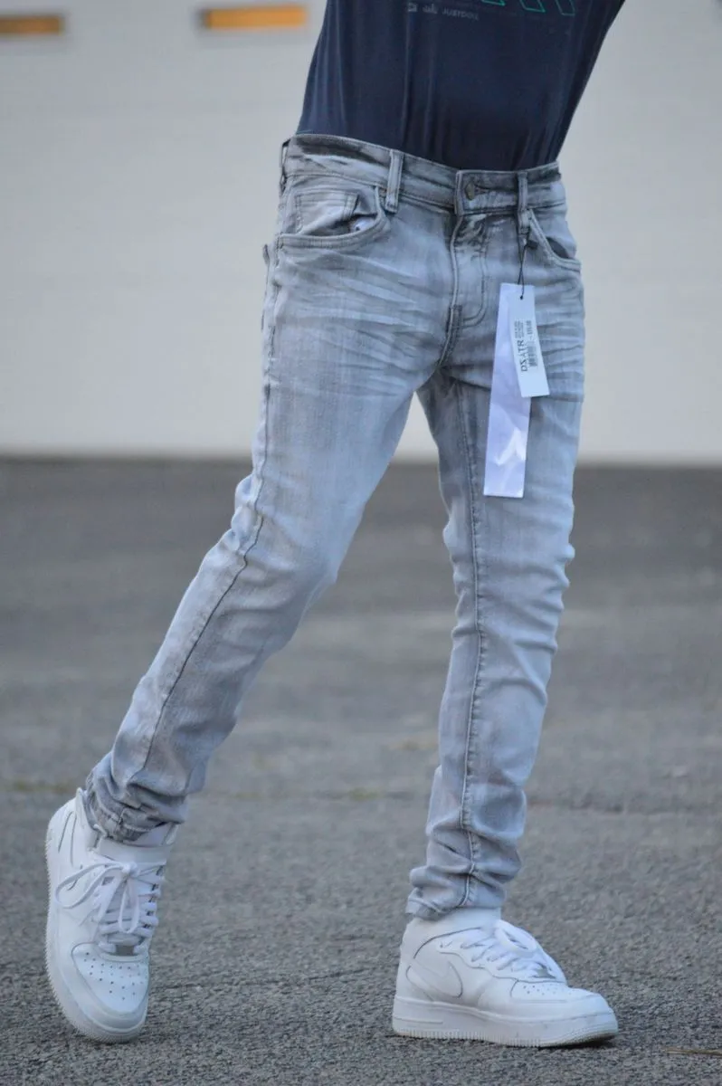 KIDS ULTRA STRETCH DENIM - BASIC GREY (DZTR-K-023)