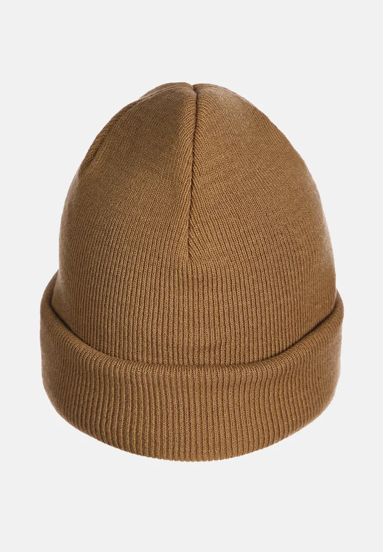 Knitted Beanie Cap
