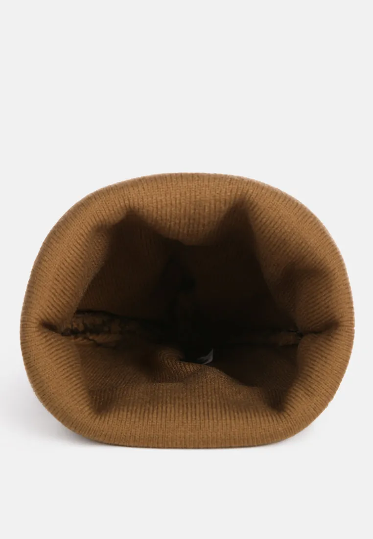 Knitted Beanie Cap