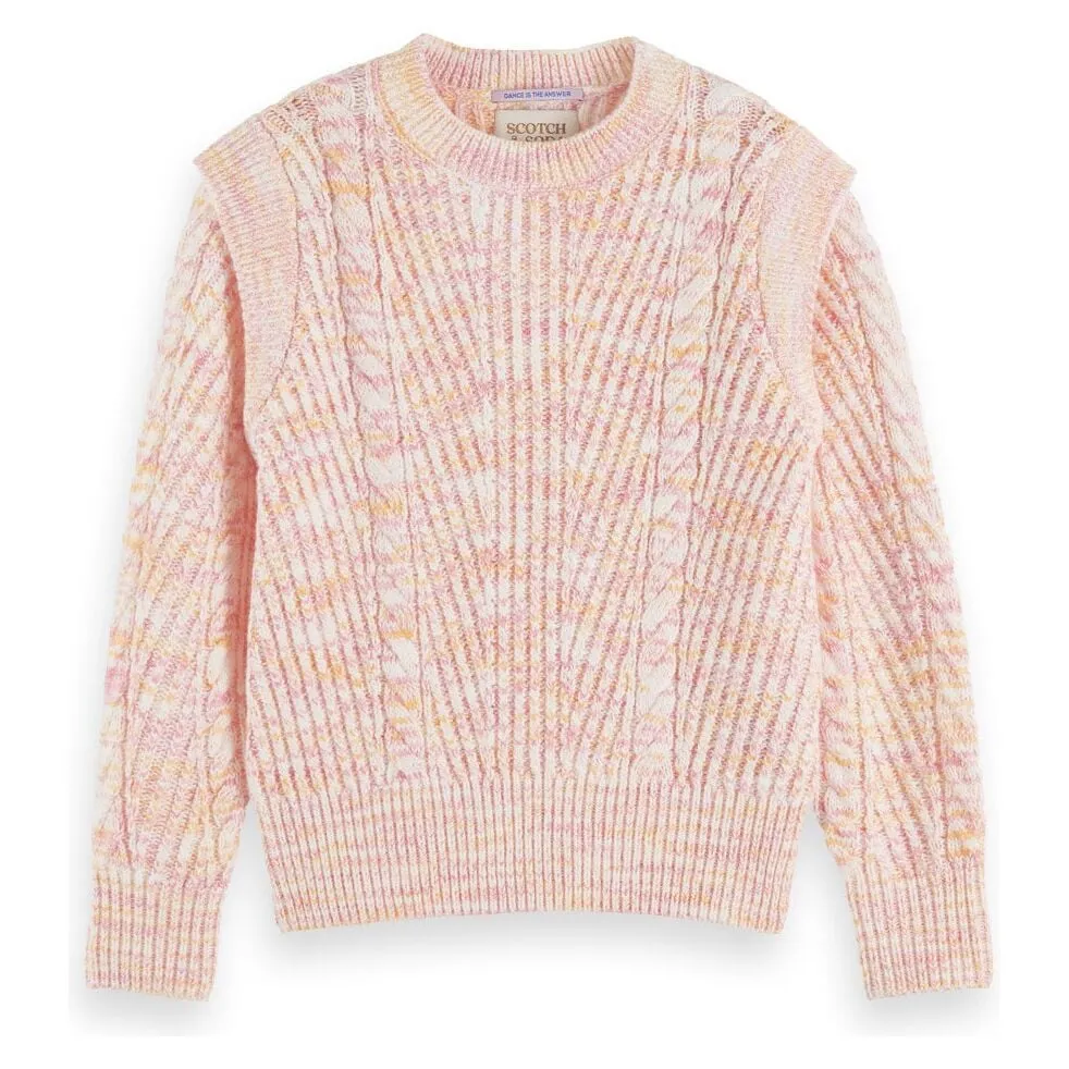 Knitted Sweater - Disco Melange