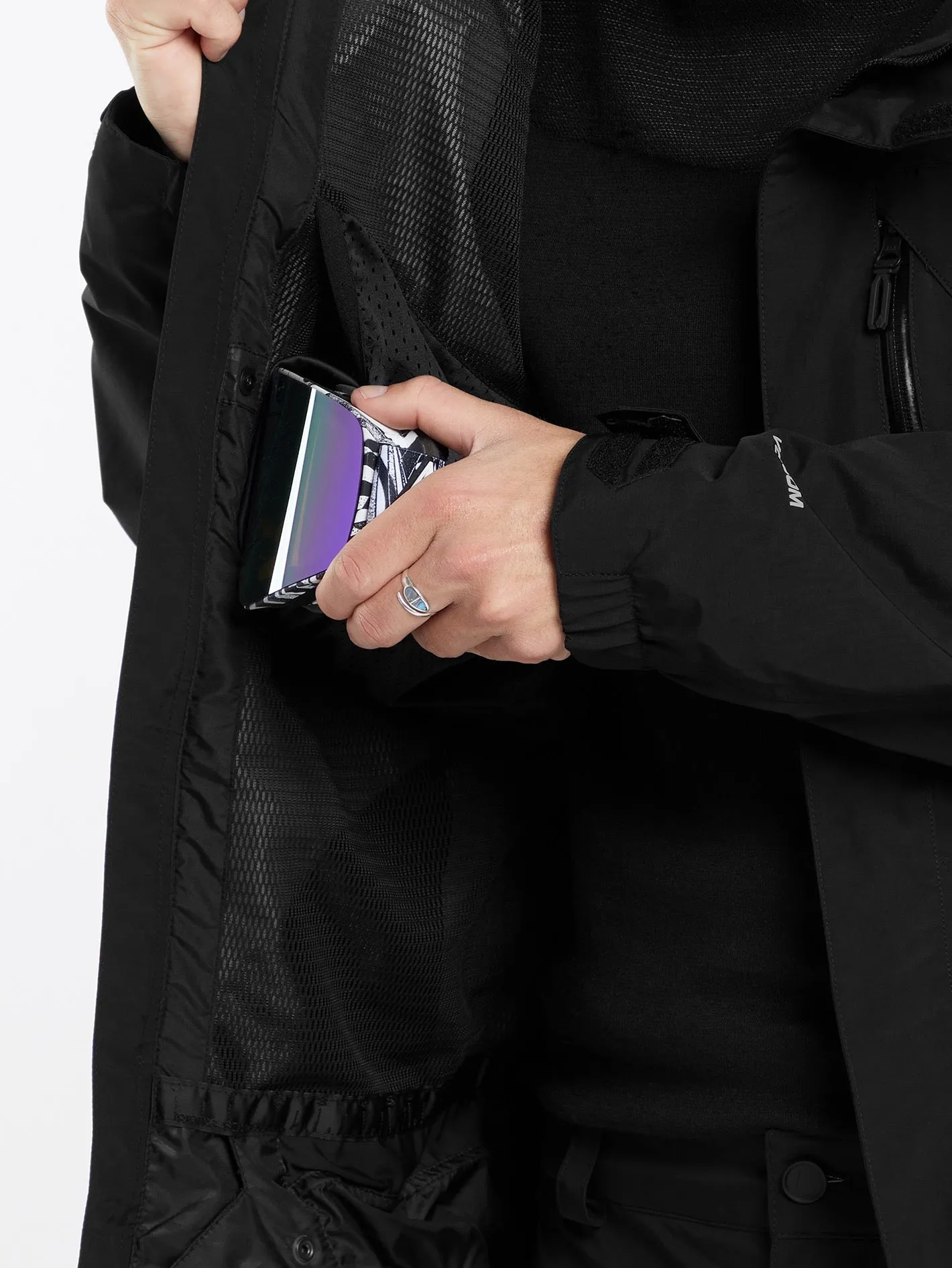 L Gore-Tex Jacke - BLACK
