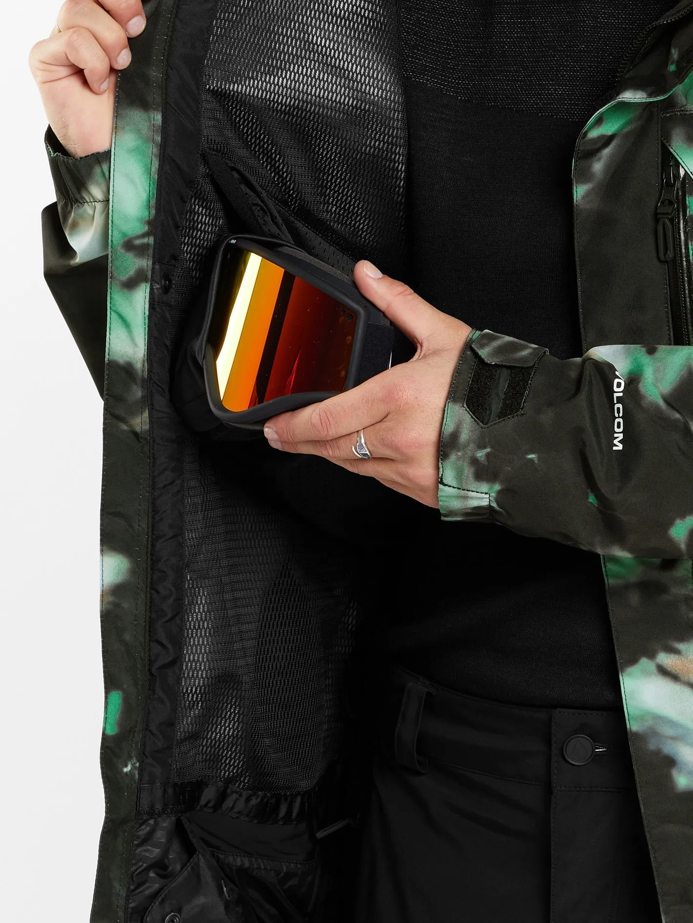 L Gore-Tex Jacke - SPRITZ BLACK