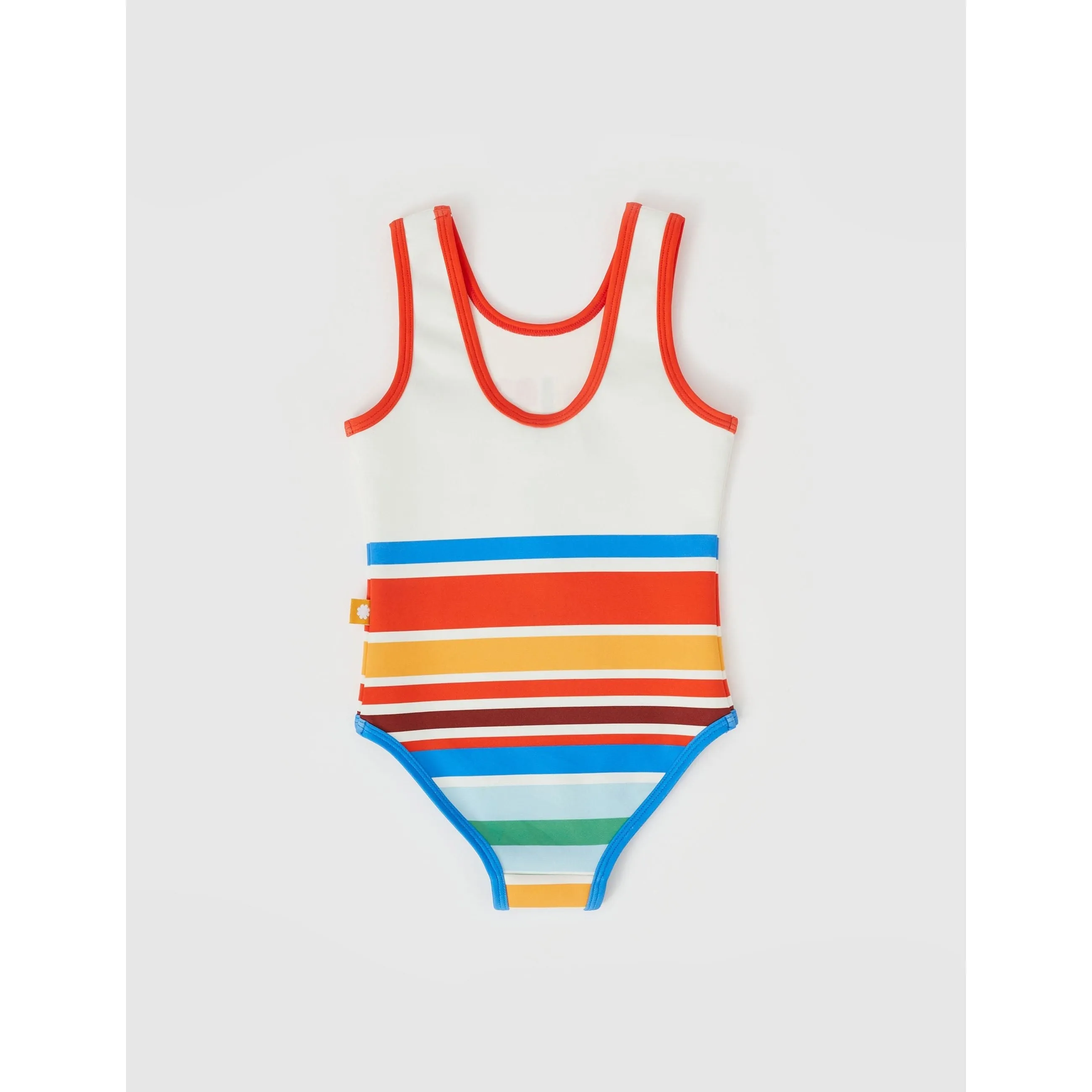 Land Down Under Stripe Scoop Back Bathers