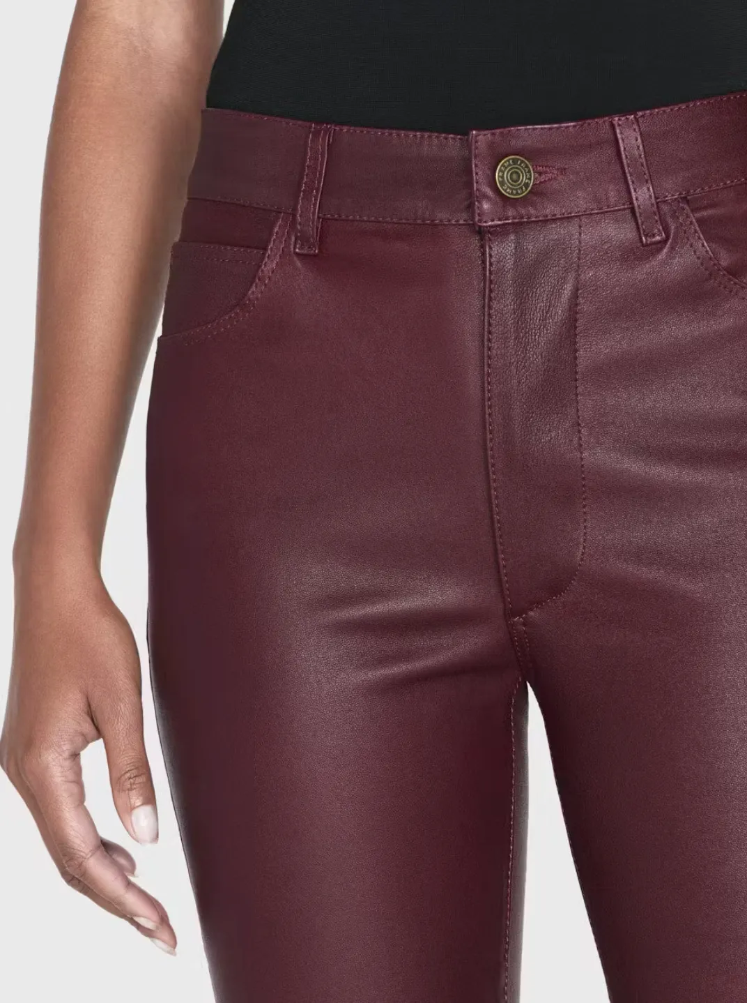 Le Crop Mini Boot Leather