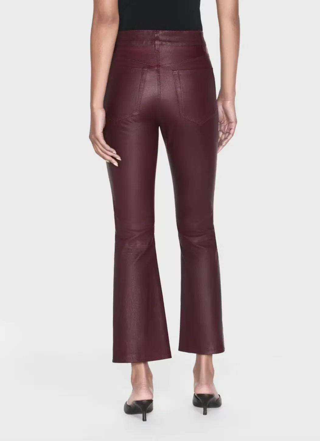 Le Crop Mini Boot Leather