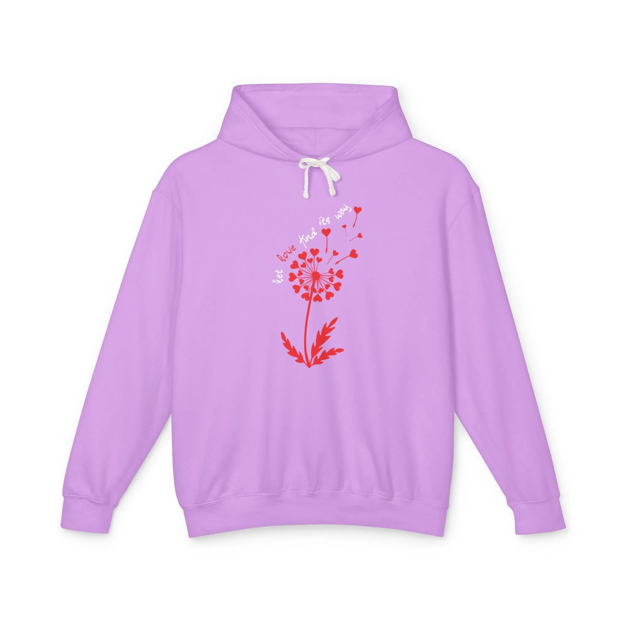 Let Love Find Its Way Lightweight Hoodie