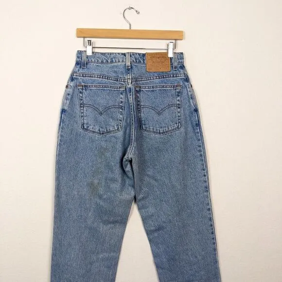 Levi’s Womens Vintage 550 Tapered Leg Relaxed Fit Jeans Size 10