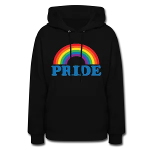 LGBTQ Pride Rainbow Women's Premium Pullover Hoodie