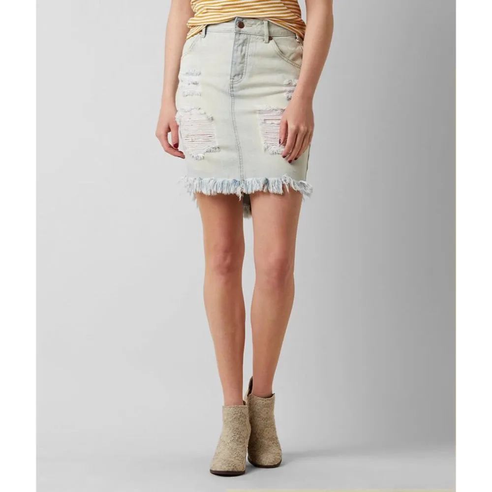 LIRA THE WALK JEAN SKIRT