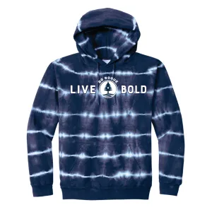 Live Bold Tie Dye Hoodie