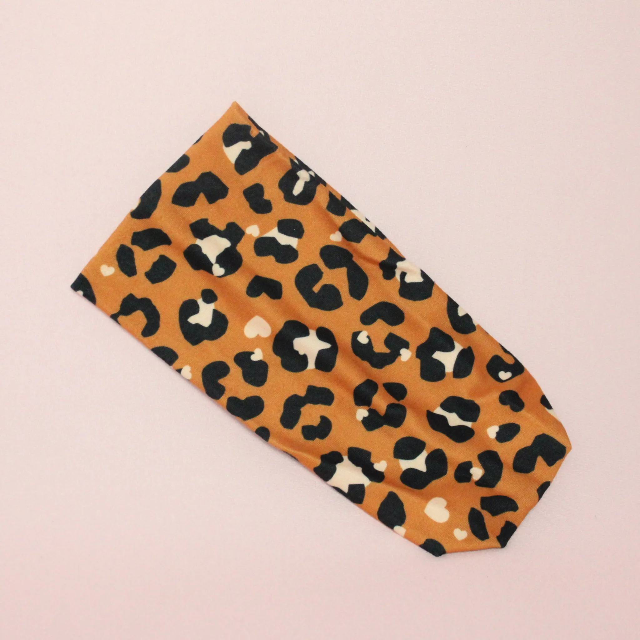 Live, Laugh, Leopard Stretch Headband