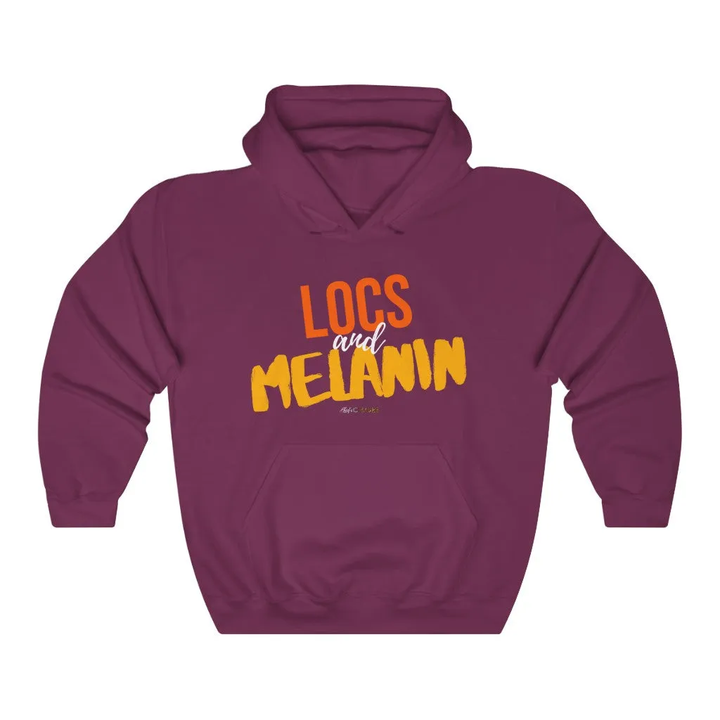 LOCS and MELANIN Unisex Hoodie