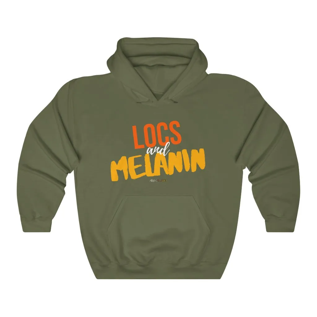 LOCS and MELANIN Unisex Hoodie