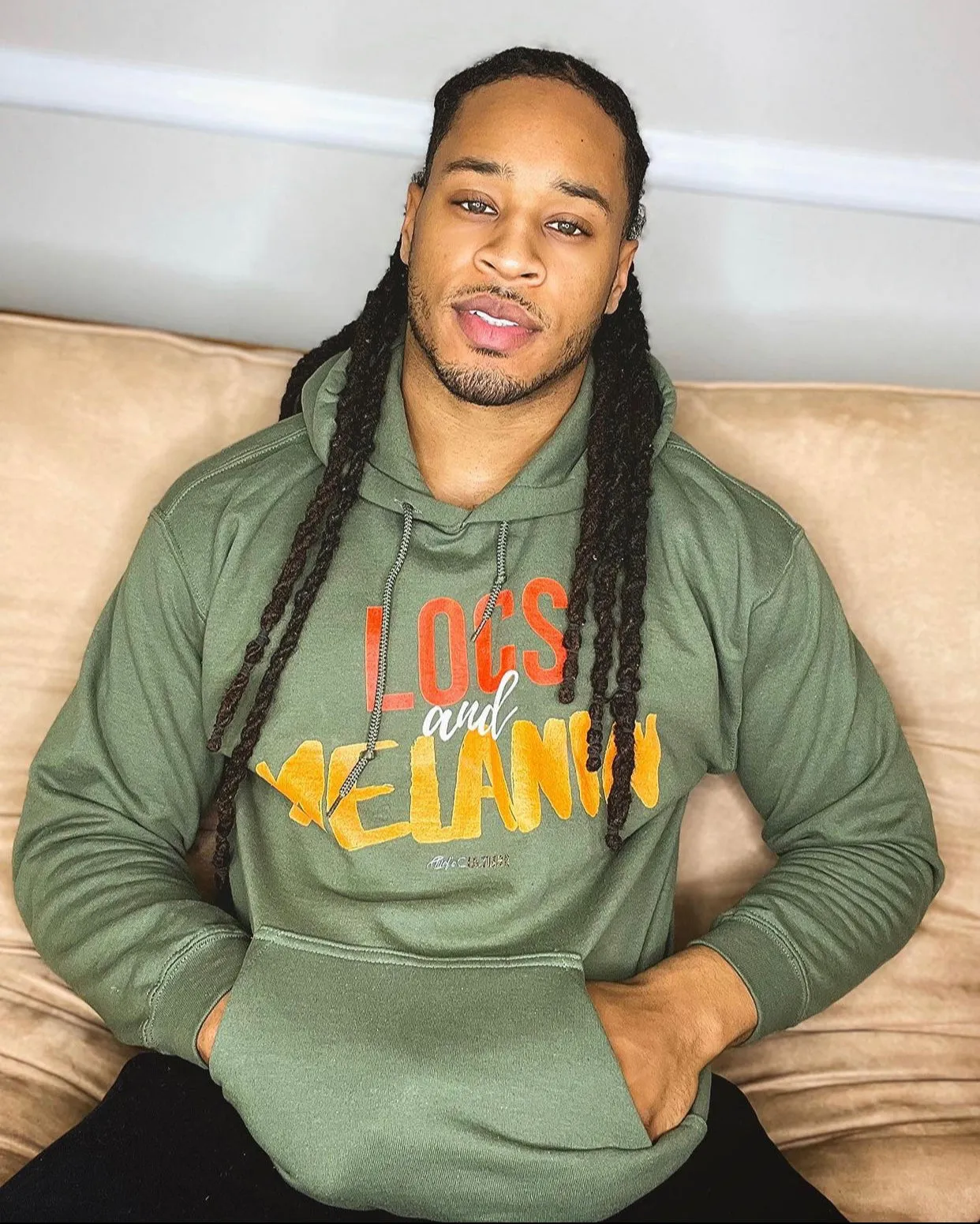 LOCS and MELANIN Unisex Hoodie