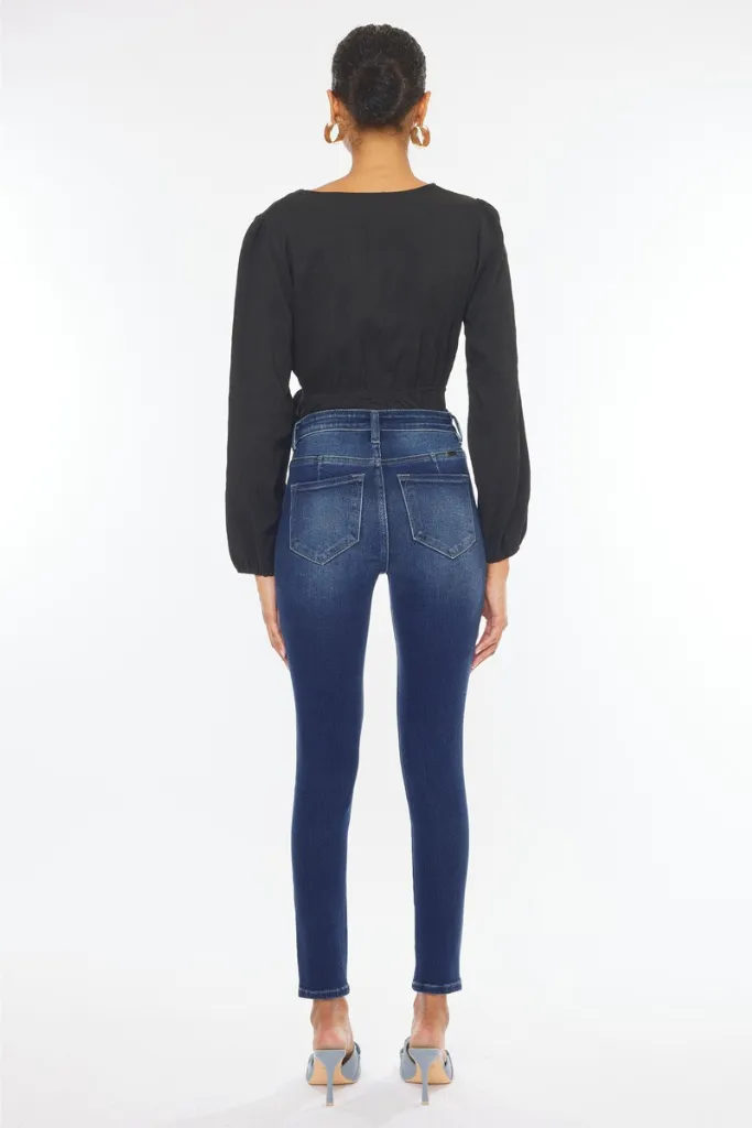 Love Follows Skinny Jeans - Dark Wash