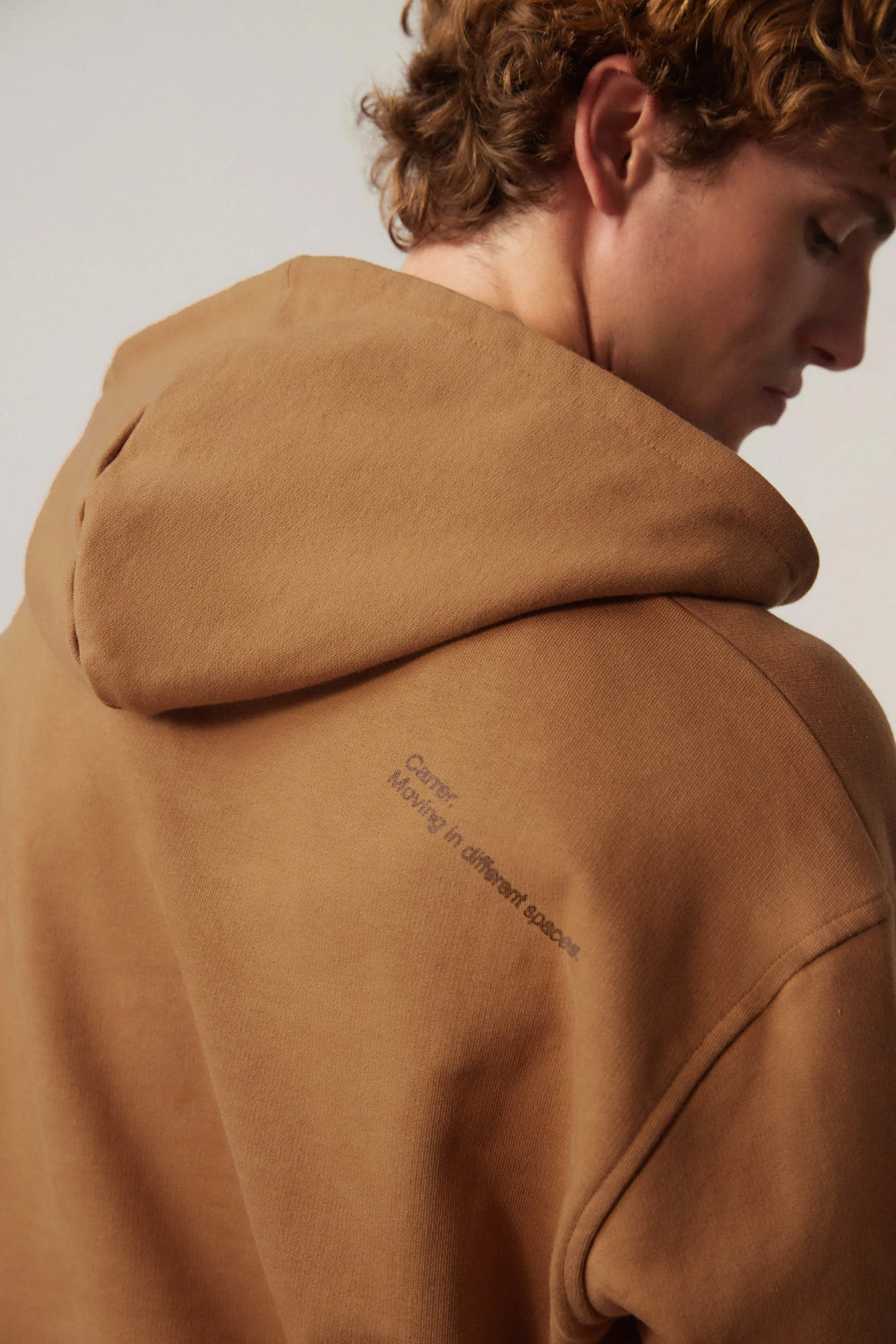 Luna Hoodie in Bold Camel