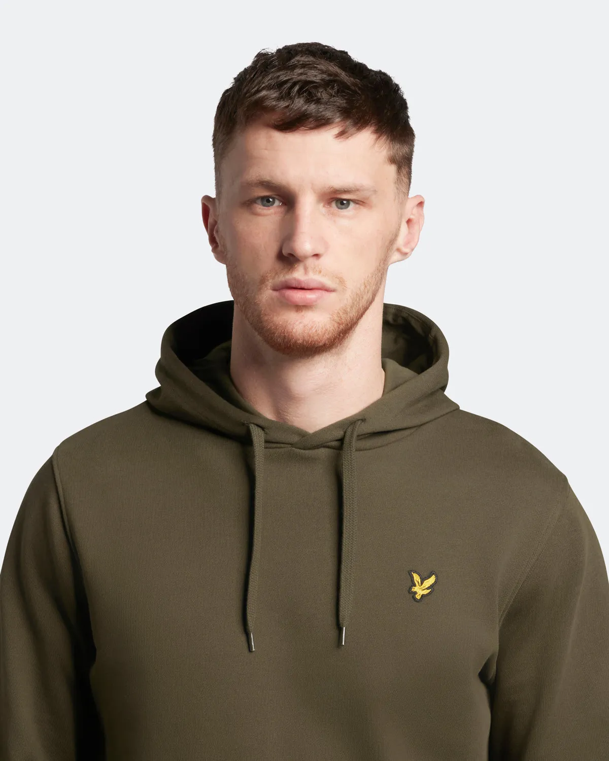 Lyle And Scott Ml416Vog Pullover Hoodie Olive