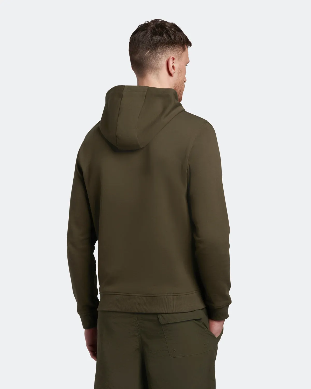 Lyle And Scott Ml416Vog Pullover Hoodie Olive