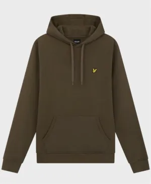 Lyle And Scott Ml416Vog Pullover Hoodie Olive