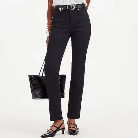 Madewell Black Stovepipe Mid Rise Skinny Jeans Size 29