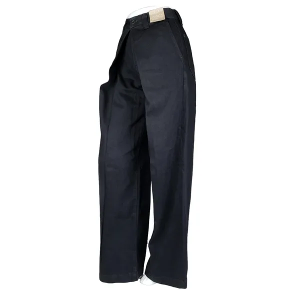 Madewell | NWT Extrawide-Leg Trouser Jeans in Wilkes Wash: Pleat Edition W 24