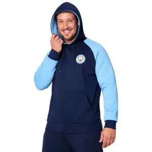 Manchester City F.C. Mens Hoodie with Kangaroo Pocket