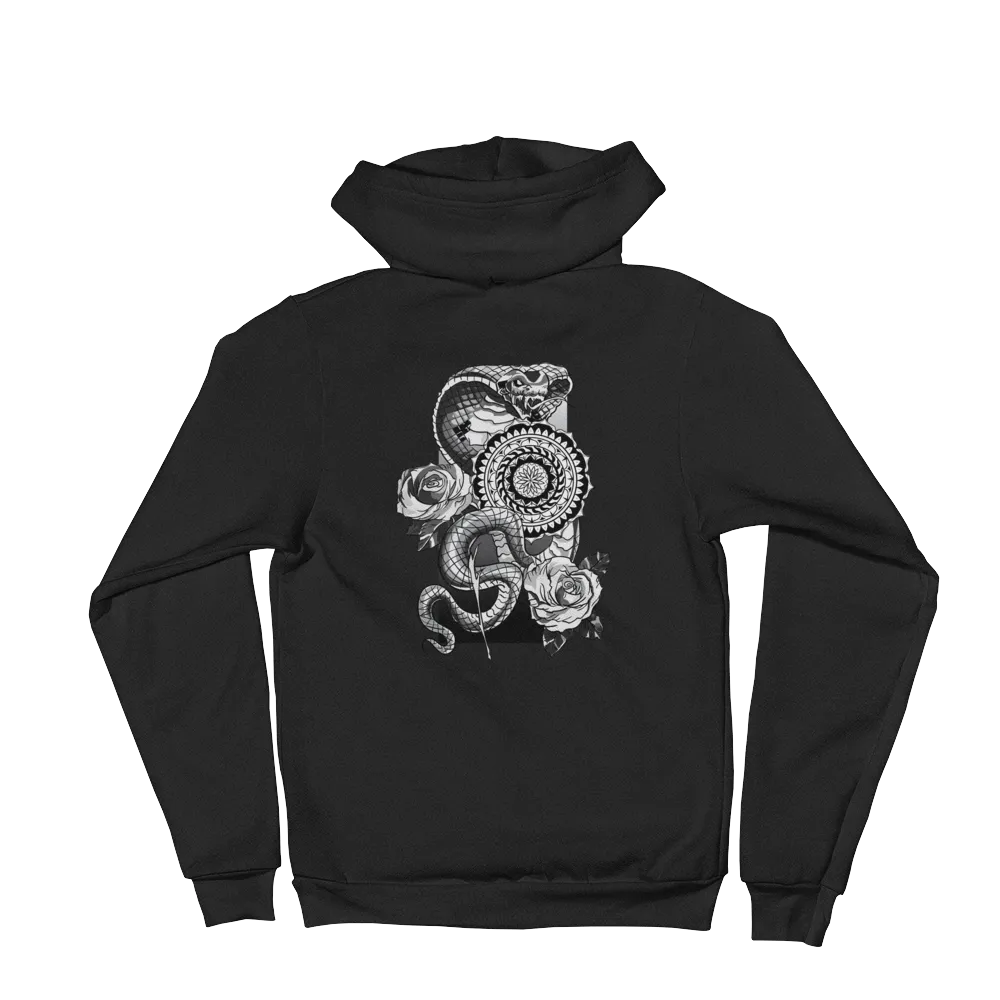 Mandala and Cobra Hoodie