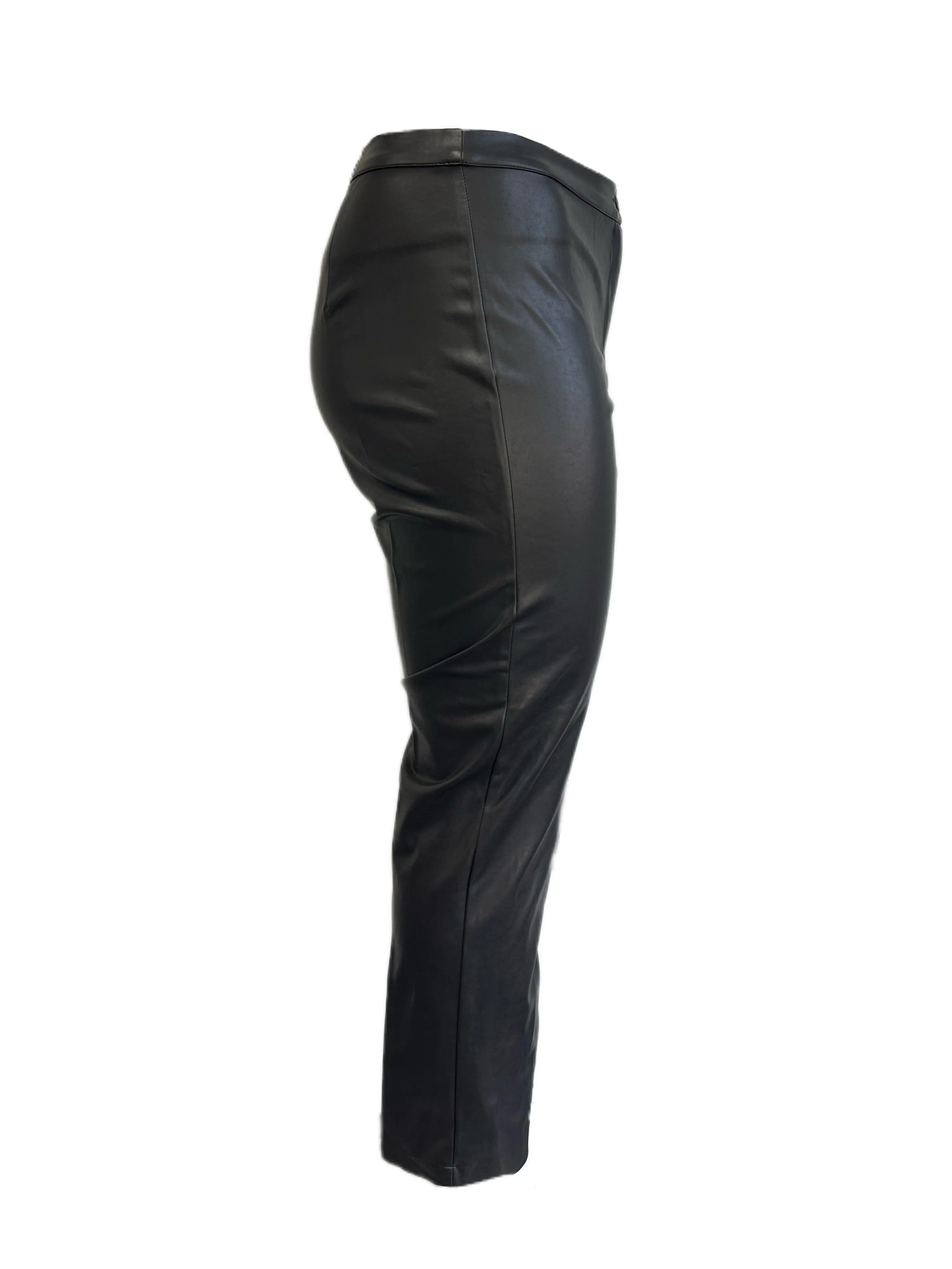 Marina Rinaldi Women's Brown Radiale Slimm Leg Pants Size 14W/23 NWT